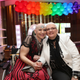 Cas Willow and Heather Richards during a marriage ceremony at the Peter MacCallum Cancer Centre in Melbourne, Australia, Dec. 18, 2017.
